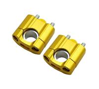 Barras Elevadoras Elevadores Manillar Motocicleta 2025 Elevador Altura Ajustable Abrazadera Manillar(Yellow)