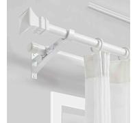 Barras for cortinas, rieles de techo, barras resistentes for cortinas, divisores de ambientes, rieles for cortinas, montaje en techo for sala de estar, dormitorio, falso techo, ducha.(B,2.4m(7.9ft))