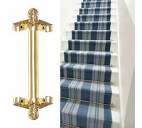 Barras Para Alfombras De Escalera,Barras Decorativas De Metal Para Escaleras,Barras De Fijación De Escaleras,para Asegurar La Estera En Hoteles Y Teatros(5 pcs,91cm(36in))