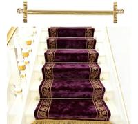 Barras para alfombras de Escalera, Barras para alfombras de Pasillo - 3/5/10/12/13/14/15/16 Piezas, Barras de latón para alfombras, Longitud de 24 a 50 Pulgadas, Barras tubulares para escale