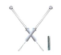 Barras para Cuerdas de Batalla con Pesas | Ejercitador de Brazos de Alta Resistencia - Cuerdas de Ejercicio Sin Necesidad de Anclaje,para Fuerza Muscular Entrenamiento Aeróbico y Deporte de Cuerpo Com