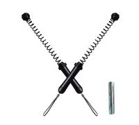 Barras para Cuerdas de Batalla con Pesas,Equipo de Entrenamiento con Peso de Alta Resistencia | Cuerda de Ejercicio Sin Cordón,para Fuerza Muscular Entrenamiento Aeróbico y Deporte de Cuerpo Completo