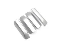Barras para Techo Funda Compatible Con Toyota Para 4Runner N210 N280 2010-2020 Baca De Techo Tapa Extremo Cubierta De Moldura Cubiertas Listones De Repuesto(Silver)