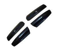 Barras para Techo Funda Compatible Con Toyota Para Highlander 2009 2010 2011 2012 2013 Portaequipajes Techo Cubierta De Extremo Riel De Barra Embellecedor De Tapa(Bright black)