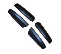 Barras para Techo Funda Compatible Con Toyota Para Highlander 2009 2010 2011 2012 2013 Portaequipajes Techo Cubierta De Extremo Riel De Barra Embellecedor De Tapa(Dumb black)