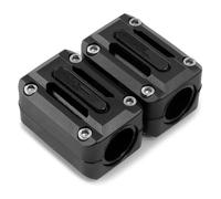 Barras Parachoques Choque para H&Arley para Pan America 1250 PA1250 S Pan 1250 2020-2022 22/25/28mm Barra De Choque Motor De Motocicleta Protección Parachoques Decorativo Guar(Negro)