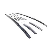 Barras Portaequipajes Barras Portaequipajes Aluminio Para Mitsubishi Para Outlander 2013 2014 2015 2016 2017 2018 2019 2020 2021 Juego Rieles Techo(Black)