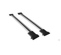 Barras Portaequipajes Barras Techo Elevadas Y Portaequipajes Aluminio para Nissan para Navara 2016-2023: 2 Unidades Portaequipajes Coche