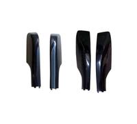 Barras portaequipajes Embellecedor tapa extremo riel barra techo para Toyota para Land para Cruiser 200 para LC200 para FJ200 2008-2020 Barra Techo Auto(Black 1 set)