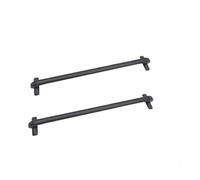 Barras portaequipajes Portaequipajes Universal Aluminio 43,3" 44,88" con Diseño Antirrobo Mayoría Vehículos Sin Riel Lateral El Techo