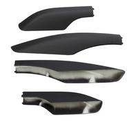 Barras portaequipajes Tapa la barra techo extremo riel 4 unidades compatible con para Toyota para AN60 para Hilux para SW4 2004-2015 Barra Techo Auto