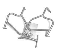 Barras Protectoras Carenado Barra Protectora De Choque Motocicleta Parachoques Superior Inferior Marco De Carenado Barra Protectora para R1200GS 2013-2018 Protector de Marco de Cuerpo(Upper Silver)