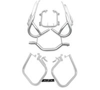 Barras protectoras para motocicletas Para BMW R1200 RT 2004-2013 R1200RT Motocicleta Parachoques de protección motor autopista(1-set Bumper-silver)