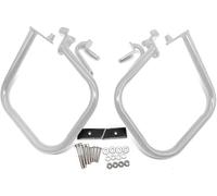 Barras protectoras para motocicletas Protector de motor para motocicleta, barra choque para autopista, protector tanque combustible para R 1200RT (2004-2013)(Rear Bumper silver)