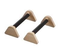 Barras push-up para entrenamiento de fuerza, agarre no deslizante para entrenamientos en el suelo, madera, 1 par de herramientas de entrenamiento de fortalecimiento para tablas, equilibrio, paradas de
