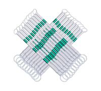Barras Retráctiles Para Conos De Tráfico Poste De Conexión Telescópico Retráctil Barricada Cono Tráfico Buena Tenacidad Y Alta Resistencia (4 Pcs)(White and green,20 Pcs)
