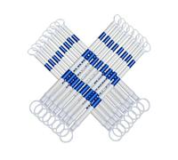Barras Retráctiles Para Conos De Tráfico Poste De Conexión Telescópico Retráctil Barricada Cono Tráfico Buena Tenacidad Y Alta Resistencia (4 Pcs)(White and blue,16Pcs)
