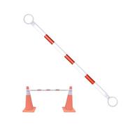 Barras Retráctiles Visibilidad Para Conos De Tráfico Postes De Conexión Telescópicos Para Barricadas Control De Tráfico Y Gestión De Seguridad(Red and White,1Pcs)