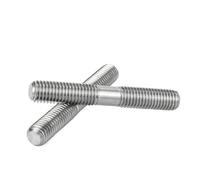 Barras roscadas totalmente roscadas por ambos extr Varillas roscadas de aleación de titanio M4-M6 20-120 mm(25mm,M5 (10pcs))