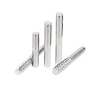 Barras roscadas un extremo SUS304 acero inoxidable M3-M6 | Varillas roscadas resistentes, for fijación en ensamblajes mecánicos(M3x60mm(20pcs))