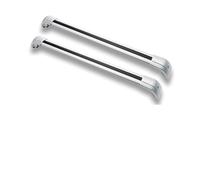 Barras Techo Auto 2 Piezas Aptas para Barras Transversales para MACAN 2014-2024 Barras Rieles Techo Portaequipajes Aleación Aluminio con Cerradura Portaequipajes vehículos(Plata)