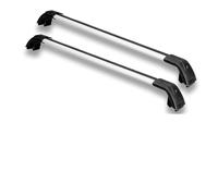 Barras Techo Auto 2 Piezas Aptas para X4 G02 2019 2020 2021 2022 2023 2024 Barras Transversales Barra Techo Baca con Cerradura Aleación Aluminio Portaequipajes vehículos(B-Silver)