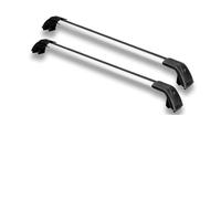 Barras Techo Auto 2 Piezas Compatibles con para Lincoln Aviator 2020-2024 2025 Barras Transversales Barra Techo Baca con Cerradura Aleación Aluminio Portaequipajes vehículos(B-Silver)