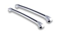 Barras Techo Auto 2 Piezas para Chevy para Traverse 2018 2019 2020 2021 2022 2023 Barras Transversales Riel Techo con Cerradura Aleación De Aluminio Portaequipajes vehículos(Plata)