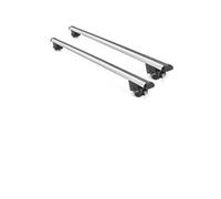 Barras Techo Auto Portaequipajes Barras Barras Techo Cerradura para Mazda para 5 2006-2010 Gris 2Piezas