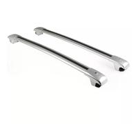 Barras Techo automóviles 2 Barras Transversales Portaequipajes Techo para Chevrolet Tracker 2019-2025 Compatibles con Rieles(Plata)