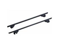 Barras Techo automóviles para Chevrolet Captiva 2019-2025 2 Barras Transversales Techo Negras Compatibles con Rieles Aluminio