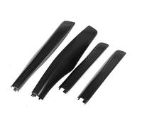 Barras Techo Baca Coche 4 Uds. Tapa De Cubierta Extremo Rieles Laterales Techo Compatible para Lexus RX350 RX400h RX330 2003-2009 Protección Patas Carga Negra