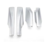 Barras Techo Baca Coche 4 Uds. Tapa De La Carcasa del Extremo Riel Barra Cubierta Techo Coche para Toyota para RAV4 XA30 2006-2012(Plata)