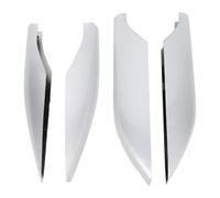 Barras Techo Baca Coche Cubierta De Raíles Baca para Techo Coche Reemplazo Tapa Extremo Plástico para Toyota para Land para Cruiser para Prado FJ120 2002-2009 4 Uds(Plata)