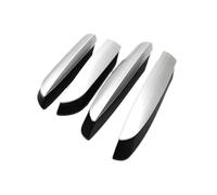 Barras Techo Baca Coche Cubierta del Extremo Riel Portaequipajes De Techo Reemplazo La Tapa Carcasa 4 Piezas para Toyota para RAV4 XA40 2013-2018