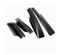 Barras Techo Baca Coche Cubierta Extremo Riel Estante Carga Techo Embellecedor Tapa Carcasa para Toyota para RAV4 2006-2012 Protección Barra Transversal ABS 4 Uds