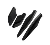 Barras Techo Baca Coche Negro 4 Uds Baca Techo Tapa Extremo Riel para Mitsubishi para Pajero V80 2009-2012 2013 2014 2015 2016 2017 2018