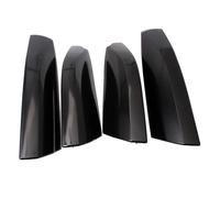 Barras Techo Baca Coche para Toyota para Highlander XU40 2008-2013 Reemplazar Rieles De Techo Estante Tapa Protectora Cubierta Embellecedora 4 Uds Accesorios Coche