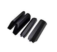 Barras Techo Baca Coche para Toyota para Land para Cruiser para Prado LC250 2024-2025 Rieles De Techo Coche Tapa Protección Cubierta Exterior Negra 4 Uds