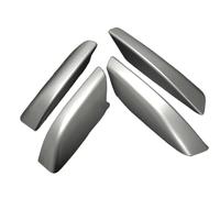 Barras Techo Baca Coche Plata para Toyota para 4Runner N210 2003-2009 para Hilux para Surf SW4 Baca Techo Extremo Riel Tapa Pierna Carcasa Cubierta Repuesto 4 Uds