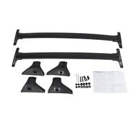 Barras Techo Coche 2 Piezas para Toyota RAV-4 2019 2020 2021 2022 2023 2024 Barras De Techo Aleación Aluminio Laterales Rieles Transversales Portaequipaje Techo Portaequipajes(Negro)