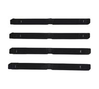 Barras Techo Coche 4 Uds para Opel para Astra H 51 87 877 Cubierta De Raíles De Baca para Techo Exterior Automotriz De Plástico Soporte Portador De Techo