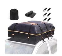 Barras Techo Coche Maletero Impermeable Exteriores Techo Coche 550L 20 Pulgadas Bolsa Techo Coche Almacenamiento Portátil Y Plegable Caja Techo Coche Bolsa Equipaje SUV(20 Inch Orange)