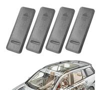 Barras Techo Coche para Hyundai I30 Cubierta Moldura Techo 4X Tapa Cubierta Clip Moldura Raíles Baca Techo para Fregaro Agua Superior Coche portaequipajes