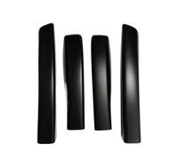 Barras Techo Coche para Mitsubishi para ASX Accesorio De Coche Barra Extremo Riel Tapa Cubierta Embellecedora 2013-2018 Años Portaequipajes Techo(Black 1Set)
