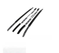 Barras Techo Coche para Mitsubishi para Outlander 2013-2021 Barra con Rieles Barras Portaequipajes Transversal Superior Cajas Equipaje Coche Aluminio(Negro)
