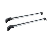Barras Techo Coche para Mitsubishi para Outlander 2023-2024 Accesorios Barra Rieles Portaequipajes Portabicicletas para Coche para Versátil(Cross Bar Silver)