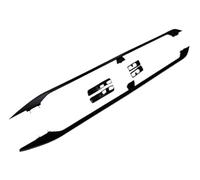Barras Techo Coche para Mitsubishi para Pajero V73 V97 1997-2017 Portaequipajes Superior Barra Transversal Aleación De Aluminio(Negro)
