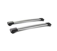Barras Techo Coche Universal Se Adapta Al Coche con Portaequipajes SUV Barras Transversales para Kayak Cargoline Snowboard 2 Uds 120 O 135CM Rieles(Black 1.2M 2pcs)
