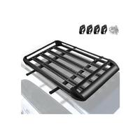 Barras Techo Portaequipajes Universal para Techo Coche, Barras Cruzadas para Tienda, Soporte para Esquí, Portabicicletas, Remolque Bolas, Furgoneta, Carga Equipaje 100KG Baca Coche